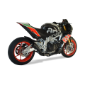 HP CORSE HYDROFORM SHORT Slip-on Exhaust For Aprilla Tuono V4 1100 (2017-2020)